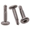 #12 x 2 (30 Pack) Flat Round Socket Head Cap
