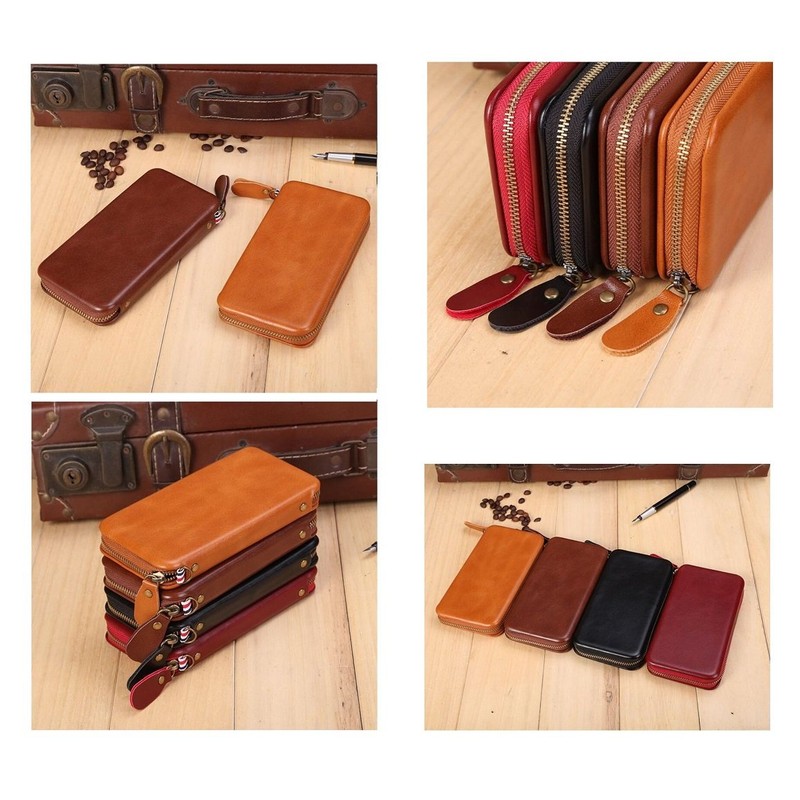 DFVmobile - Executive Wallet Case with Magnetic Fixation and Zipper