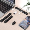 JacobsParts 5-Clip Multi ​USB Cable Organizer Cord Management Charger Clip