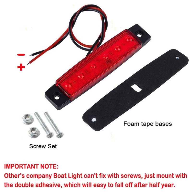 Navigation Lights, LED Stern and Marine Strip Lights for Boat