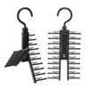 2PCS Closet Necktie Rack Tie Storage Display Hanger with 360