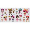 L.O.L. Surprise! RoomMates RMK3888SCS Peel and Stick Wall Decals