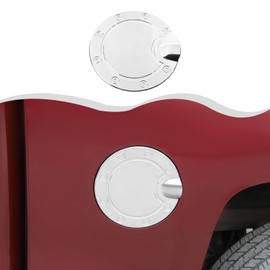 HTHE Fuel Filler Door Gas Tank Cap Cover Fit for 2014-2018 Chevy Silverado & for GMC Sierra Exterior Accessories Bright Colors
