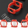 2Pcs Small Folding Stem C Clamp Convenient C Buckle Springs