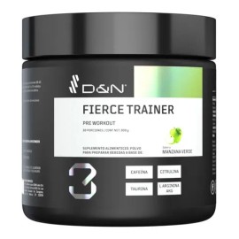 Suplemento Pre Entreno Fierce Trainer DN LABS Manzana Verde 300g                                                                                      