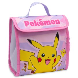 Pokémon Kids Lunch Bag Pikachu Girls Childrens Thermal Insulated School Nursery Lunchbag