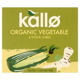 Kallo Organic Vegetable Stock Cubes 66g Stock & Condiments Healthy Food