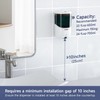 AIKE Automatic Soap Dispenser Wall Mounted, 650 ML Large Capacity,