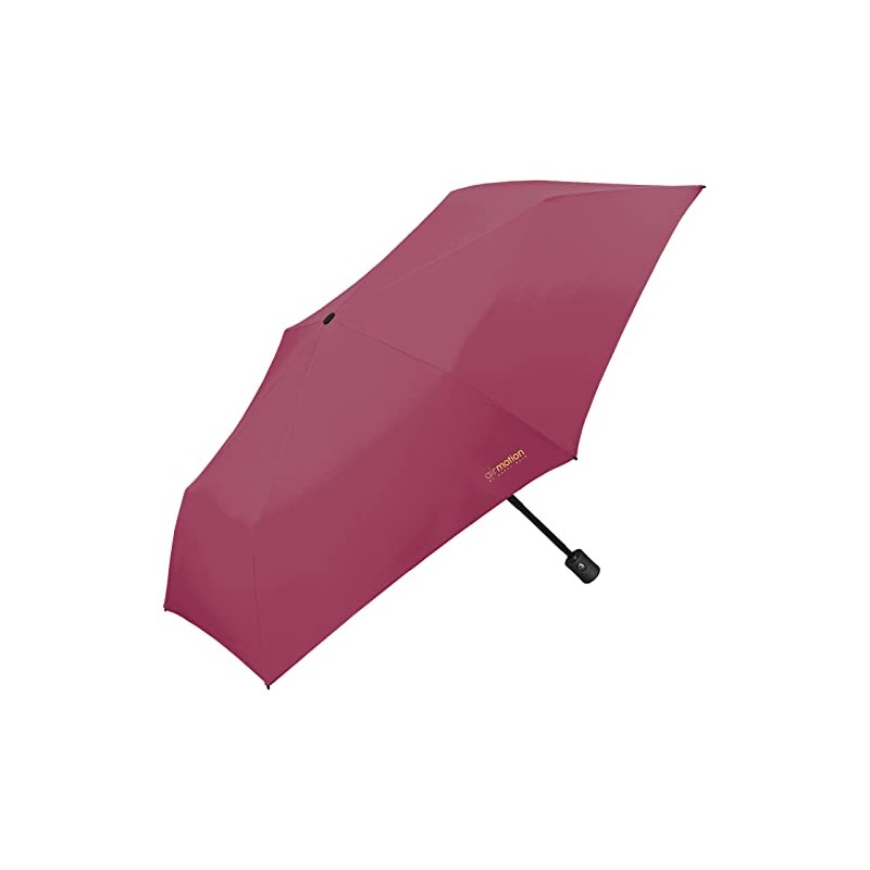 Happy Rain Pocket Umbrella with Automatic Air Motion, Pink peacock