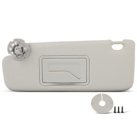 Gray Left Driver Side Car Sun Visor Without Sunroof for 2012-2016 for Chevy for Sonic,Replacement Assembly P95327509