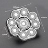 9 Blades Head Shaver Men's Electric Shaver Replacement Heads Universal
