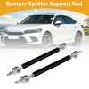 Partuto 2pcs 10cm/3.94in Car Splitter Support Rods Adjustable Front Rear