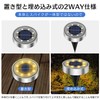 Solar Light, IP68 Waterproof, Recessed Garden Light, Automatic On/Off, Light