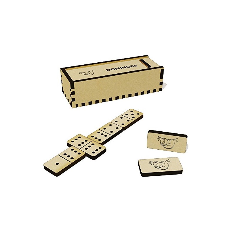 Azeeda 'Sloth' Domino Set & Box (DM00019335)