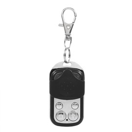 Universal Electric Gate Garage Door Remote Control Key Fob Mini Key Chain Door Opener 4-Button Key Chain Transmitter (Style 1)
