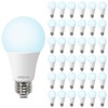 DEGNJU 36 Pack LED Light Bulbs 100 Watt Equivalent, A19