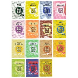 Popcorn Flavor, Dream Full, 15 Types, 1 Bag Each Trial Set, French Fries, Seasoning Powder