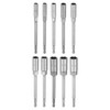 sourcing map 10pcs Nut Driver Drill Bit 6-15mm Metric Impact