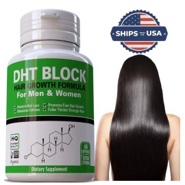 Best Herb NATURAL DHT BLOCKER PREVENT HAIR LOSS HERBAL VITAMINS GROWTH  60 PILLS NEW