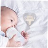 ORFOFE 6 Pcs Boxes Heart Shape Pacifier Cases Durable Storage