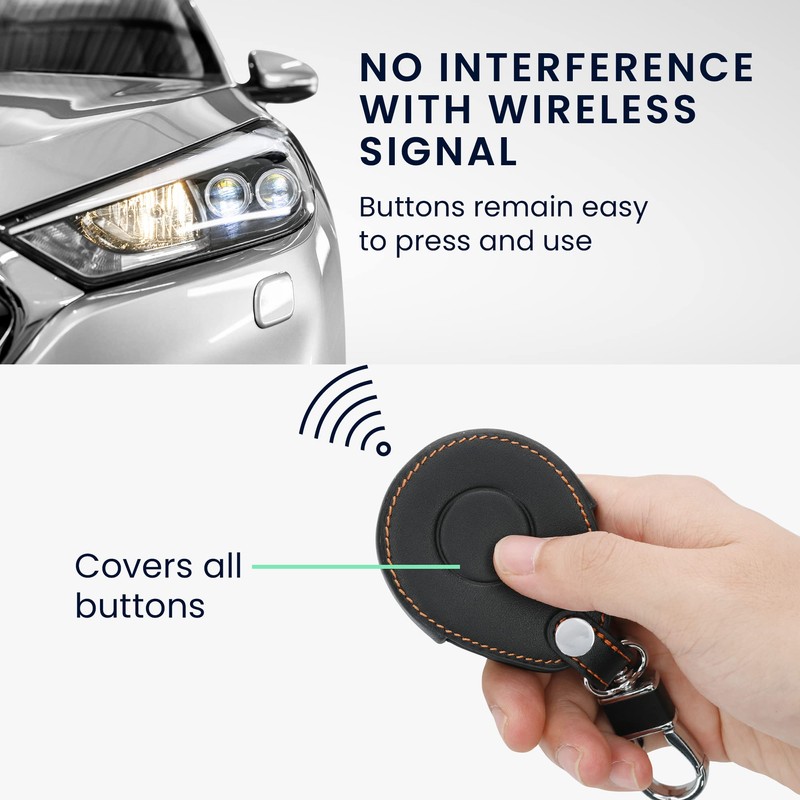 kwmobile Key Cover Compatible with Harley Davidson Motorcycle Key -