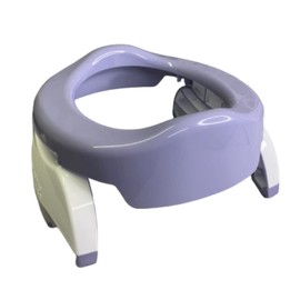 POTETTE PLUS 2 in 1 Travel Pot / Toilet Reducer - Purple/White