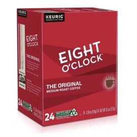 Eight O'Clock Original Medium Roast Coffee Pods - 24ct (2 Pack)