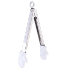 DOITOOL Multitools 1 x Christmas Food Clips Mini BBQ Grill Salad Tongs Stainless Steel Mini Food Bread Clamp Dessert Tongs Food Clip Tool Bread Tongs