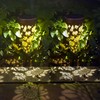 2 Pack Sunflower Solar Pathway Lights Outdoor, Waterproof Solar Walkway