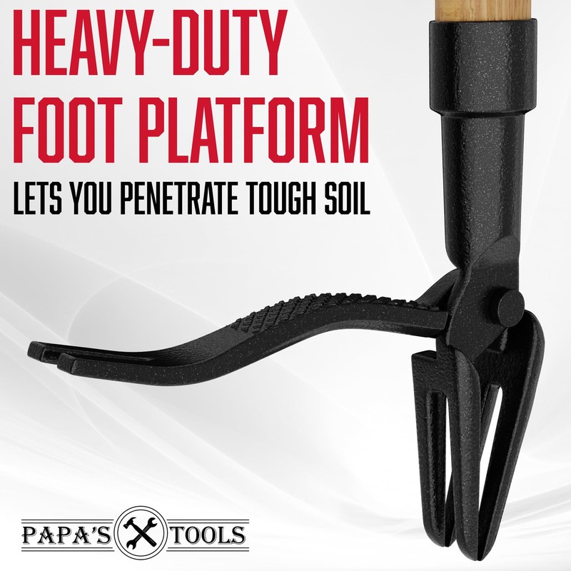 Papa's Tools Weeder - Stand Up Weed Puller Tool Made