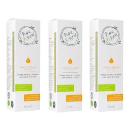 Crema Facial Para Bebé Pure & Sure 3 Piezas 50ml Protege