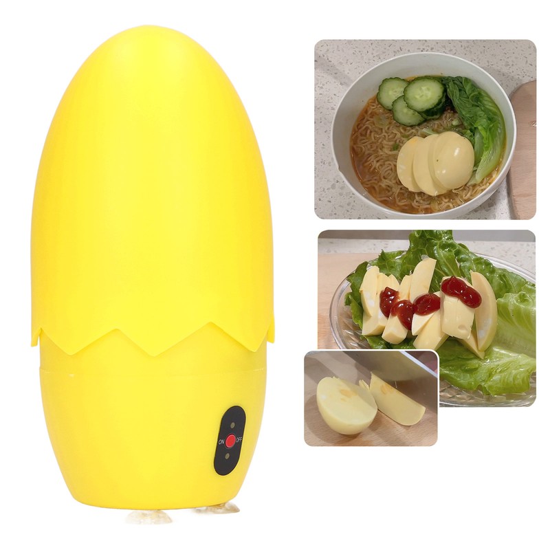 Electric Egg Spinner 50S Rotation Time Small Compact Golden Egg