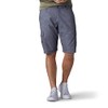 Lee Men's Big and Tall Performance Cargo Short, Gray Heathered