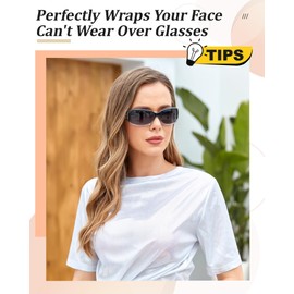 LVIOE Polarized Sunglasses for Women, Fashion Butterfly Decoration Driving Fishing-99.99% UV Protection