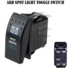 Riloer Car Spot Light Toggle Switch, 12V / 24V ABS