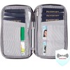 Travelon portafolios con cierre para pasaporte familiar con bloqueo RFID