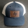 Ox & Pine Handmade Texas Patch Trucker Style Hat. Customizable.