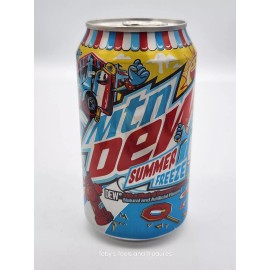 Mountain Dew 1 FULL 2023 Mountain Dew Can Mtn Dew Can Summer Freeze 12oz Full Mt Dew Can