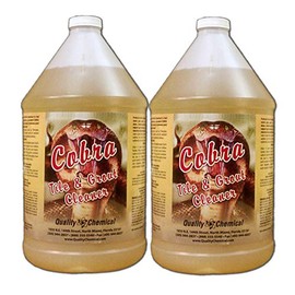 Quality Chemical Cobra Heavy Duty Floor Tile & Grout Cleaner - Nothing Stronger!-2 gallon case