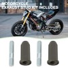 LT Easiyl 2 Set M6 Exhaust Pipe Stud Nut Bolt