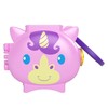 Mattel Polly Pocket Pet Connects - Unicorn Micro Playset -