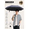【2025 Strongest Specification】Shape Memory Sun Umbrella, Folding, Folds in 3