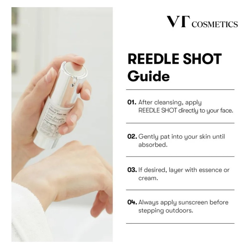 Vt Cosmetics Cica Reedle Shot 300, Exossoma Noturno