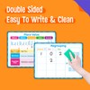 8 Packs Place Value Whiteboards, Double Sided Dry Erase Board