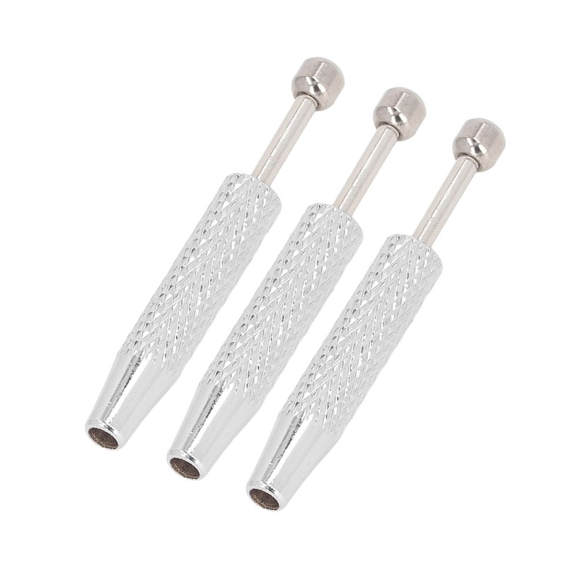 3pcs Piercing Ball Grabber Tool Short Anti Slip 4 Prong