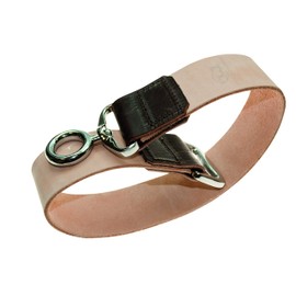 Golddachs Abziehriemen, Nachschärfen von Rasiermessern, Leder