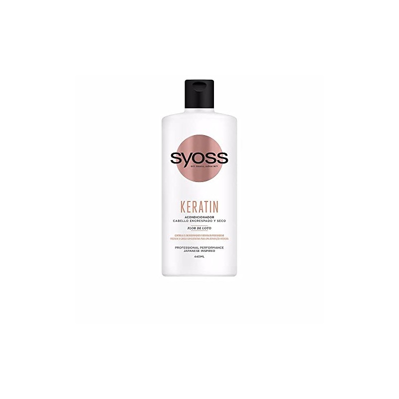 Syoss Keratin Conditioner for Dry and Dry Hair, 440 ml,