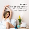 ASAKUKI Smart WiFi Essential Oil Aromatherapy Diffuser, Easy Connect with