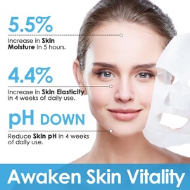 12 Stück Tuchmasken Set, Daily Care Gesichtsmasken, Tuchmaske Beauty Set für Frauen, erhöht die Hautfeuchtigkeit und glattere, Hydrat und Beruhigt Feuchtigkeitsspendend Tuchmasken für jeden Hauttyp