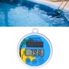 Uadme Solar Pool Thermometer,Water Temperature Thermometers Floating Pool Thermometer Electronic